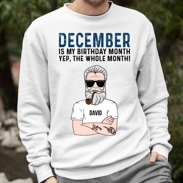 Legends are born in December, birthday gifts for him, custom birthday shirt, december shirt for him, December is my birthday month