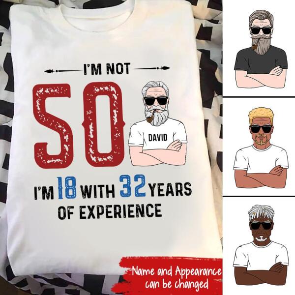 50th Birthday Shirts, Custom Birthday Shirts, Turning 50 Shirt, Gifts For Men Turning 50, 50 And Fabulous Shirt, 1973 Shirt, 50th Birthday Shirts For Him