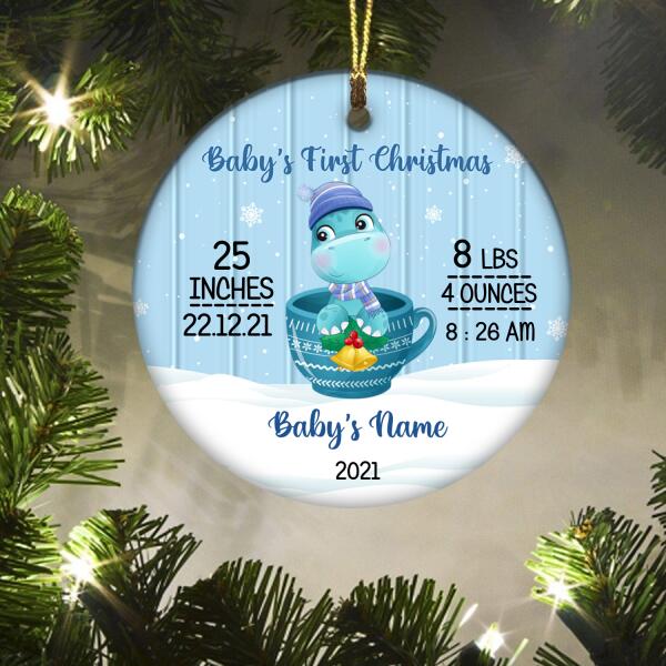 Personalized First Christmas Ornament, 1st Christmas Ornament, 1st Christmas Together Ornament, Babys 1st Christmas Ornament