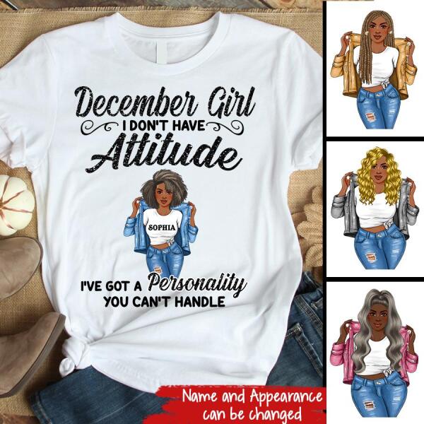 December birthday shirt, custom birthday shirt, Queens born in December, December Birthday Gifts For Afro Woman, December Birthday Gifts