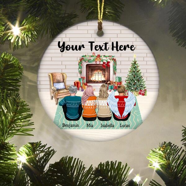 Personalized Memorial Ornaments, In Memory Ornaments, first christmas in heaven ornament, Memorial Ornaments With Picture