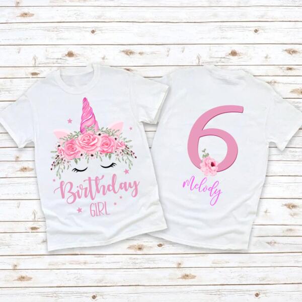 6th Birthday Shirt, Custom Birthday Shirt, Girl, 6 Birthday Shirt, Six Birthday Shirt, Cute Birthday Shirt Ideas, Best T Shirts 2021, Baby shirt