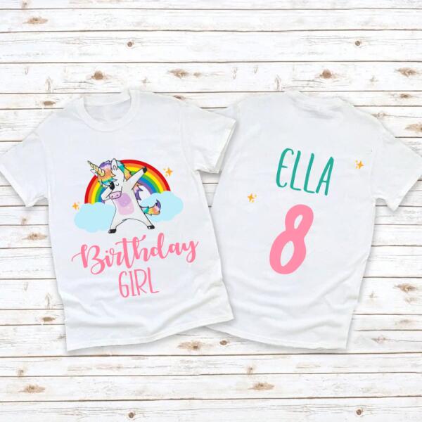 8th Birthday Shirt, Custom Birthday Shirt, Girl, Unicorn Birthday Shirt, 8 Birthday Shirt, Shirts For 8 Year Olds, Cute Birthday Shirt Ideas, Best T Shirts 2021, Baby Shirt