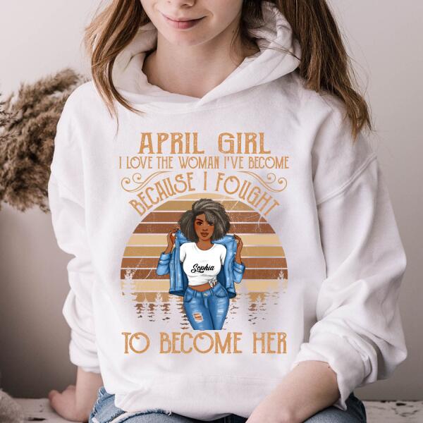 April Birthday Shirt, Custom Birthday Shirt, Queens Born In April, April Birthday Gifts, April Birthday Gifts