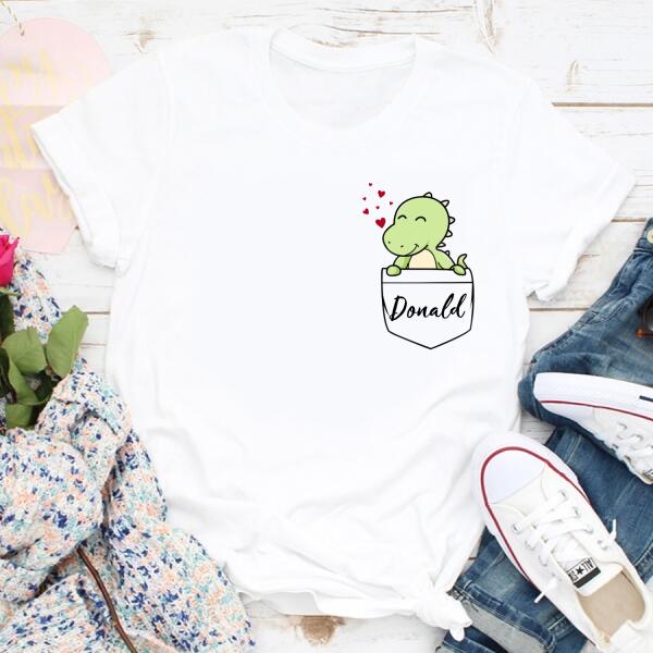 Dinosaur Valentine Shirt, Custom Valentines Day Shirts, Cute Valentines Day Shirts, Matching T Shirts For Couples, His And Her Valentine Shirts, Couple Shirt, Husband And Wife Shirt