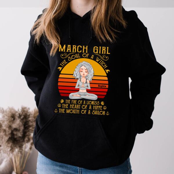 March Birthday Shirt, Custom Birthday Shirt, Queens Born In March, March Birthday Shirts For Woman, March Birthday Gifts