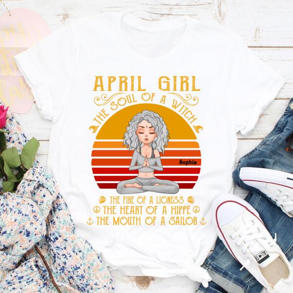 April Birthday Shirt, Custom Birthday Shirt, Queens Born In April, April Birthday Shirts For Woman, April Birthday Gifts