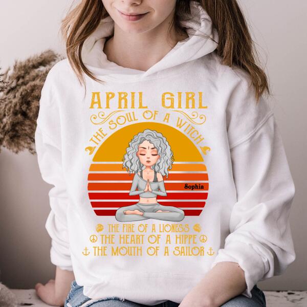 April Birthday Shirt, Custom Birthday Shirt, Queens Born In April, April Birthday Shirts For Woman, April Birthday Gifts