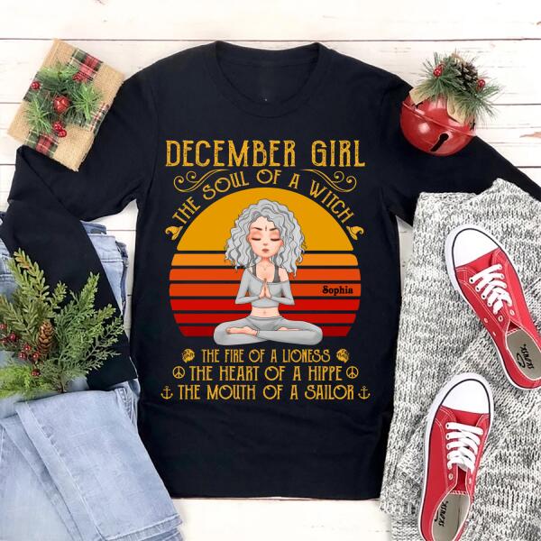 December Birthday Shirt, Custom Birthday Shirt, Queens Born In December, December Birthday Shirts For Woman, December Birthday Gifts