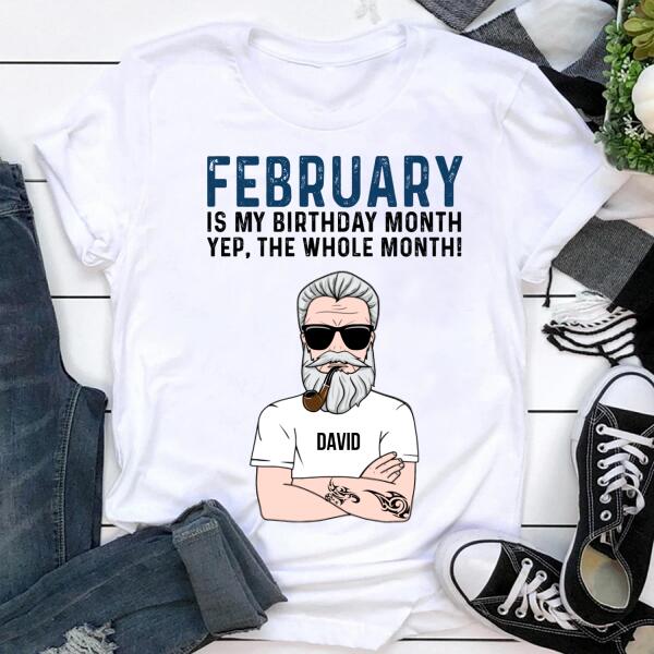 February Birthday Shirt, Custom Birthday Shirt, Queens Born In February, February Birthday Shirts For Woman, February Birthday Gifts