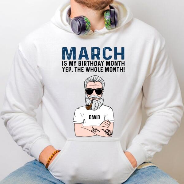 March Birthday Shirt, Custom Birthday Shirt, Kings Born In March, March Birthday Shirts For Men, March Birthday Gifts