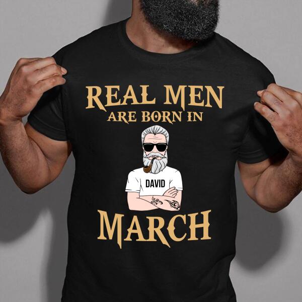 March Birthday Shirt, Custom Birthday Shirt, Kings Born In March, March Birthday Shirts For Men, March Birthday Gifts