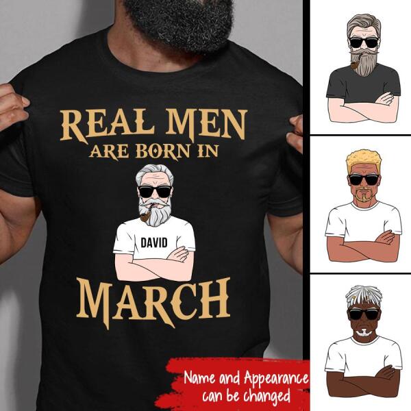 March Birthday Shirt, Custom Birthday Shirt, Kings Born In March, March Birthday Shirts For Men, March Birthday Gifts