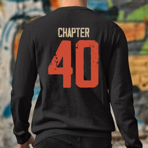 Chapter 40, Fabulous Since 1983 40th Birthday Unique T Shirt For Man, His Gifts For 40 Years Old, Turning 40 Birthday Cotton Shirt
