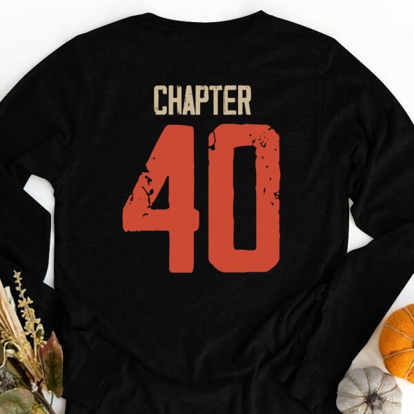 Chapter 40, Fabulous Since 1983 40th Birthday Unique T Shirt For Man, His Gifts For 40 Years Old, Turning 40 Birthday Cotton Shirt