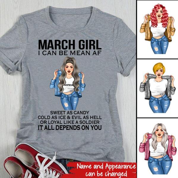 March Birthday Shirt, Custom Birthday Shirt, Queens Born In March, March Birthday Shirts For Woman, March Birthday Gifts