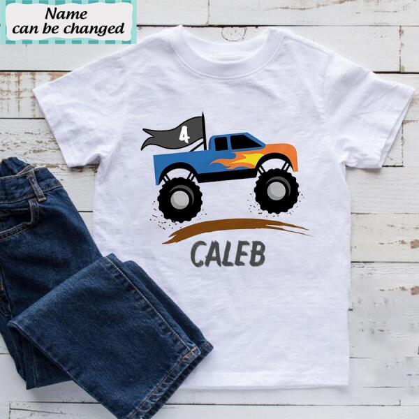 4th Birthday Shirt, Custom Birthday Shirt, Race Car Birthday Shirt, Four Birthday Shirt, 4th Birthday T Shirt, Baby Shirt