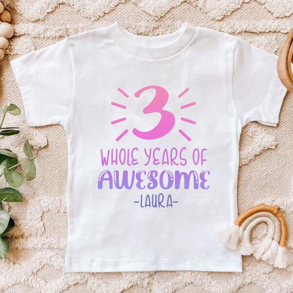 Third Birthday shirt, 3rd Birthday Shirt, Custom Birthday Shirt, Three Birthday Shirt, 3rd Birthday T Shirt, Baby Shirt