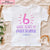 6th Birthday Shirt, Custom Birthday Shirt, Six Birthday Shirt, 6th Birthday T Shirt, Baby Shirt