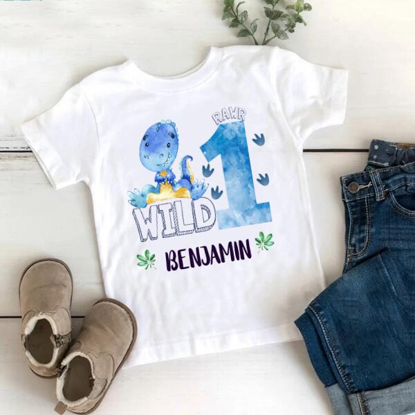 First Birthday Shirt, 1st Birthday Shirt, Custom Birthday Shirt, Dinosaur Birthday Shirt, One Birthday Shirt, 1st Birthday T Shirt, Baby Shirt