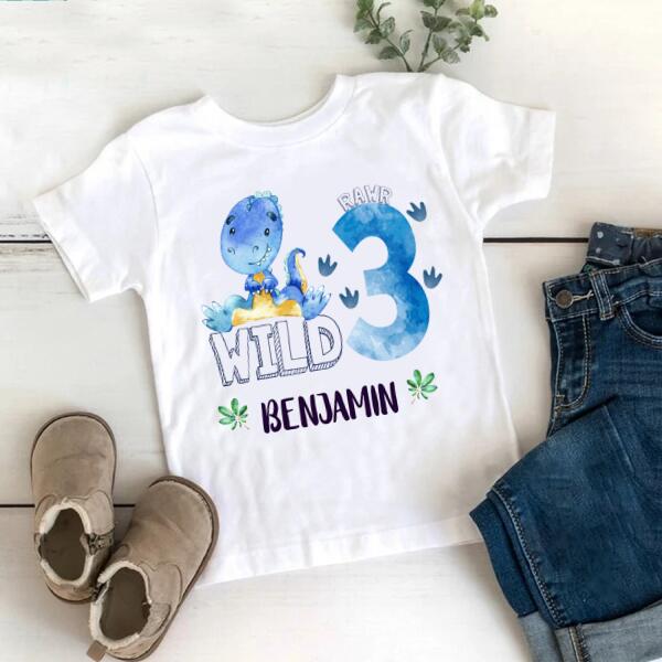 Third Birthday shirt, 3rd Birthday Shirt, Custom Birthday Shirt, Dinosaur Birthday Shirt, Three Birthday Shirt, 3rd Birthday T Shirt, Baby Shirt