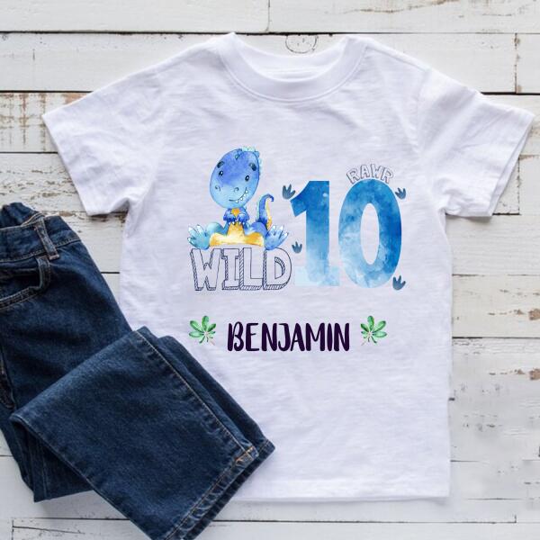 10th Birthday Shirt, Custom Birthday Shirt, Dinosaur Birthday Shirt, Ten Birthday Shirt, 10th Birthday T Shirt, Baby Shirt