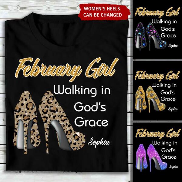 February Birthday Shirt, Custom Birthday Shirt, Queens Born In February, February Birthday Shirts For Woman, February Birthday Gifts