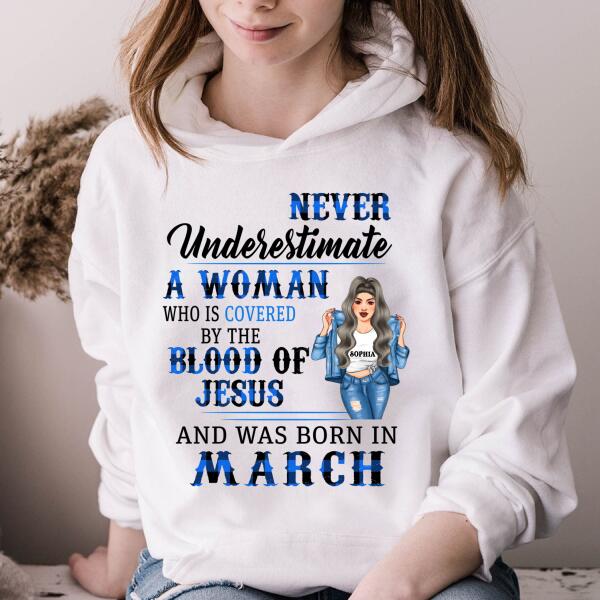 March Birthday Shirt, Custom Birthday Shirt, Queens Born In March, March Birthday Shirts For Woman, March Birthday Gifts