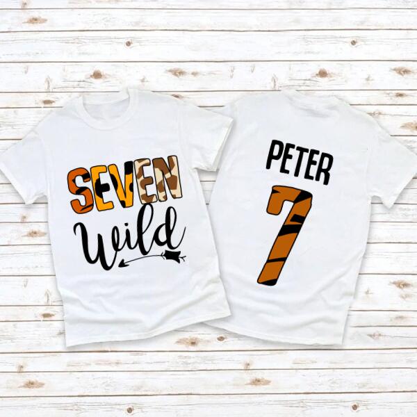 7th Birthday Shirt, Custom Birthday Shirt, Zoo Birthday Shirt, 7 Birthday Shirt, Cute Birthday Shirt Ideas, Baby Shirt