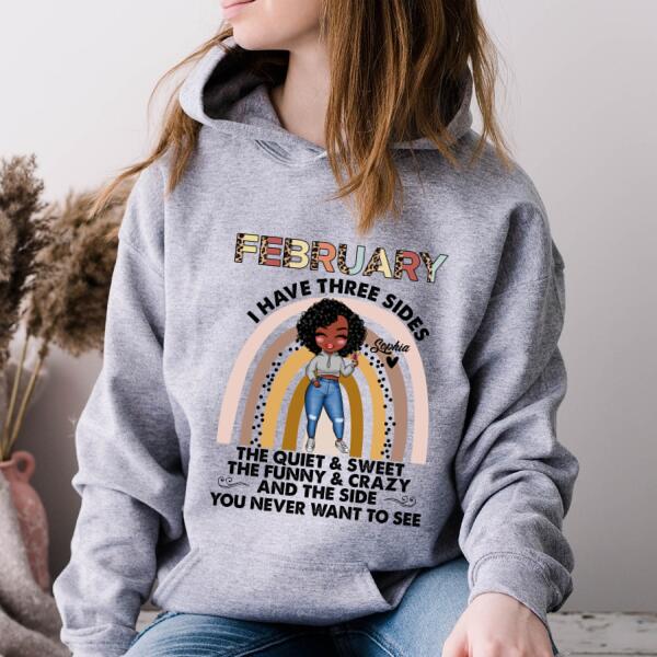 February Birthday Shirt, Custom Birthday Shirt, Queens Born In February, February Birthday Gifts, February shirts for Woman