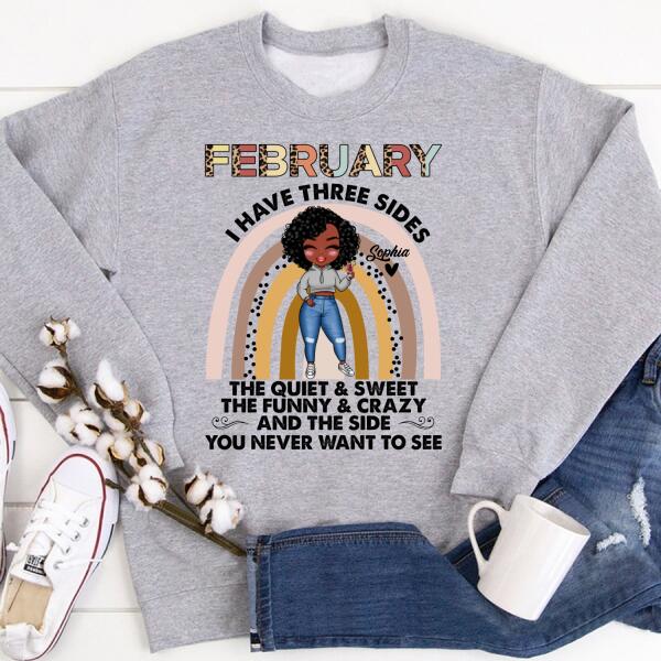 February Birthday Shirt, Custom Birthday Shirt, Queens Born In February, February Birthday Gifts, February shirts for Woman