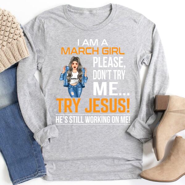 March Birthday Shirt, Custom Birthday Shirt, Queens Born In March, March Birthday Shirts For Woman, March Birthday Gifts