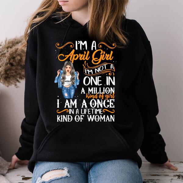 April Birthday Shirt, Custom Birthday Shirt, Queens Born In April, April Birthday Shirts For Woman, April Birthday Gifts