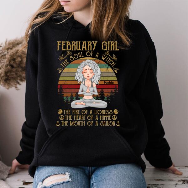 February Birthday Shirt, Custom Birthday Shirt, Queens Born In February, February Birthday Shirts For Woman, February Birthday Gifts