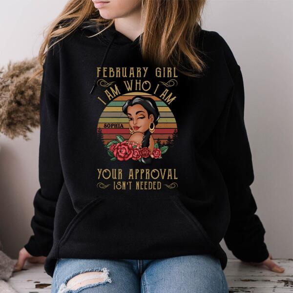 February Birthday Shirt, Custom Birthday Shirt, Queens Born In February, February Birthday Shirts For Woman, February Birthday Gifts