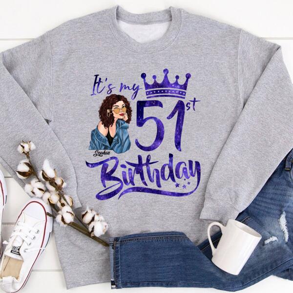 Chapter 51, Fabulous Since 1971 51th Birthday Unique T Shirt For Woman, Custom Birthday Shirt, Her Gifts For 51 Years Old , Turning 51 Birthday Cotton Shirt-HCT
