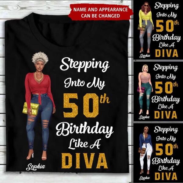 50th Birthday Shirts, Custom Birthday Shirts, Turning 50 Shirt, Women Turning 50 and Fabulous Shirt, 1973 Shirt, Best Gifts for Women Turning 50.