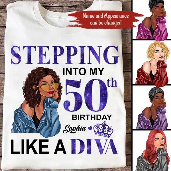 50th Birthday Shirts, Custom Birthday Shirts, Turning 50 Shirt, Gifts For Women Turning 50, 50th Birthday Shirts For Her - HCT