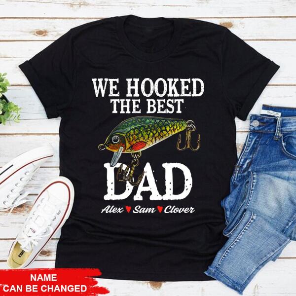 Personalized fathers day shirts, Father‘s Day T Shirts, fathers day fishing shirt, Fathers Day Shirts For Dad, Happy Fathers Day Shirts, Father Day Gift