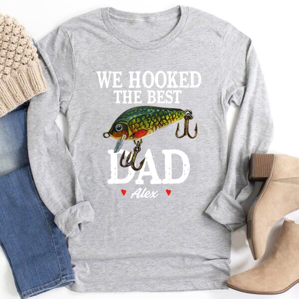 Personalized fathers day shirts, Father‘s Day T Shirts, fathers day fishing shirt, Fathers Day Shirts For Dad, Happy Fathers Day Shirts, Father Day Gift