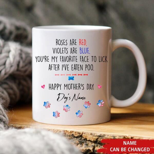 Custom Mothers Day Mug, Mothers Day Mug, Dog Mom Coffee Mug, Happy Mother Day Mug, Dog Mom Shirt Mom Lover Gift, Mothers Day Cup, Mother Day Gift