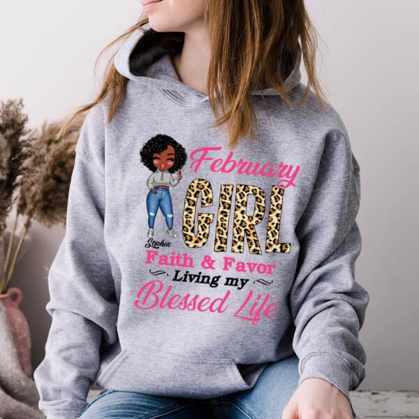 February Birthday Shirt, Custom Birthday Shirt, Queens Born In February, February Birthday Gifts, February shirts for Woman