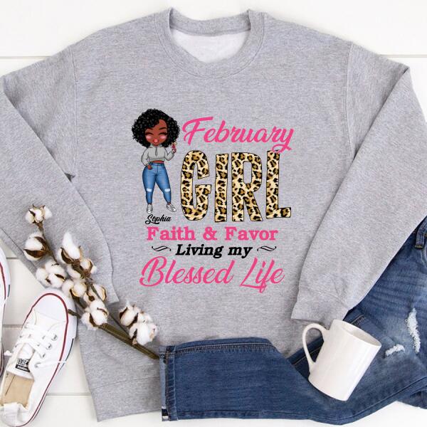 February Birthday Shirt, Custom Birthday Shirt, Queens Born In February, February Birthday Gifts, February shirts for Woman