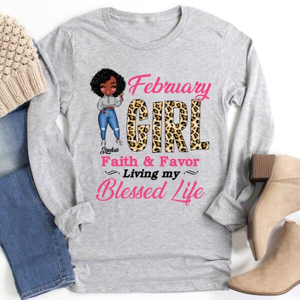 February Birthday Shirt, Custom Birthday Shirt, Queens Born In February, February Birthday Gifts, February shirts for Woman