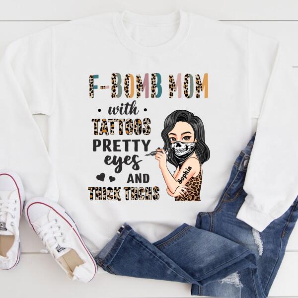 Personalized Mothers Day Shirts, Mom Shirt, Tatoo Shirt, Mama Shirts, First mothers day shirt, T Shirt For Mom, Mother Day Gift