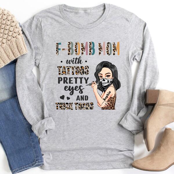 Personalized Mothers Day Shirts, Mom Shirt, Tatoo Shirt, Mama Shirts, First mothers day shirt, T Shirt For Mom, Mother Day Gift