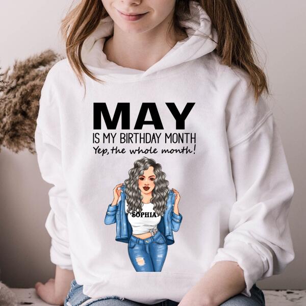 May Birthday Shirt, Custom Birthday Shirt, Queens Born In  May, May Birthday Gifts,  May Birthday Gifts
