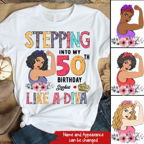 50th Birthday Shirts, Custom Birthday Shirts, Turning 50 Shirt, Women Turning 50 and Fabulous Shirt, 1973 Shirt, Best Gifts for Women Turning 50.