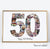 Personalized 50th Birthday Photo Collage Poster