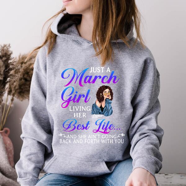 March Birthday Shirt, Custom Birthday Shirt, Queens Born In March, March Birthday Gifts, March shirts for Woman
